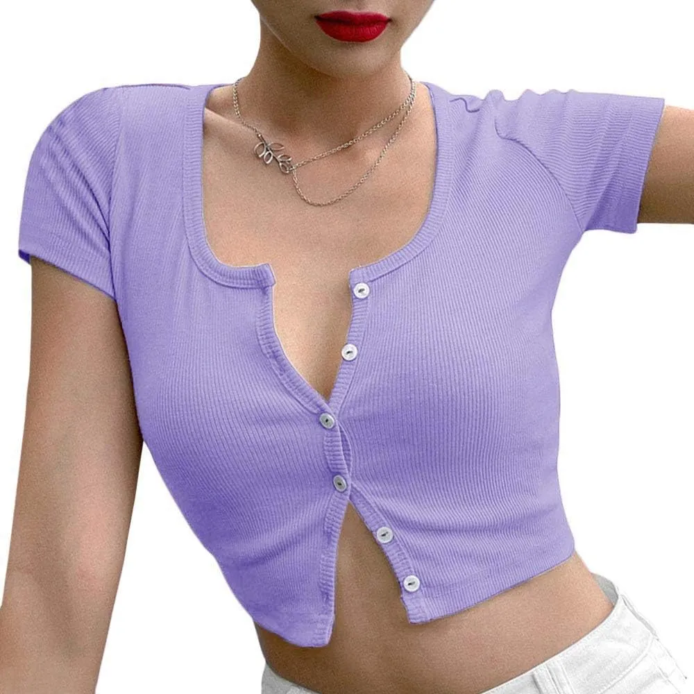 xxxiticat Women's Front Tie Up Crop Top Shirt Long Sleeve Lace Up Knitted Open Cardigan V Neck Bolero Cropped Basic Tees