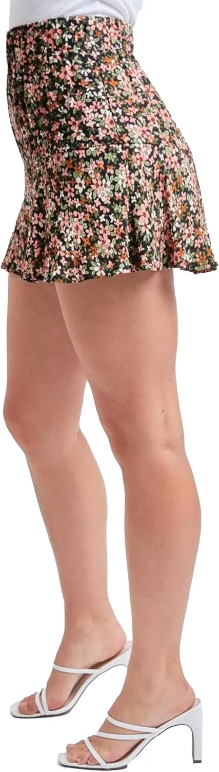 YMI Women's Dropped Tier Skort